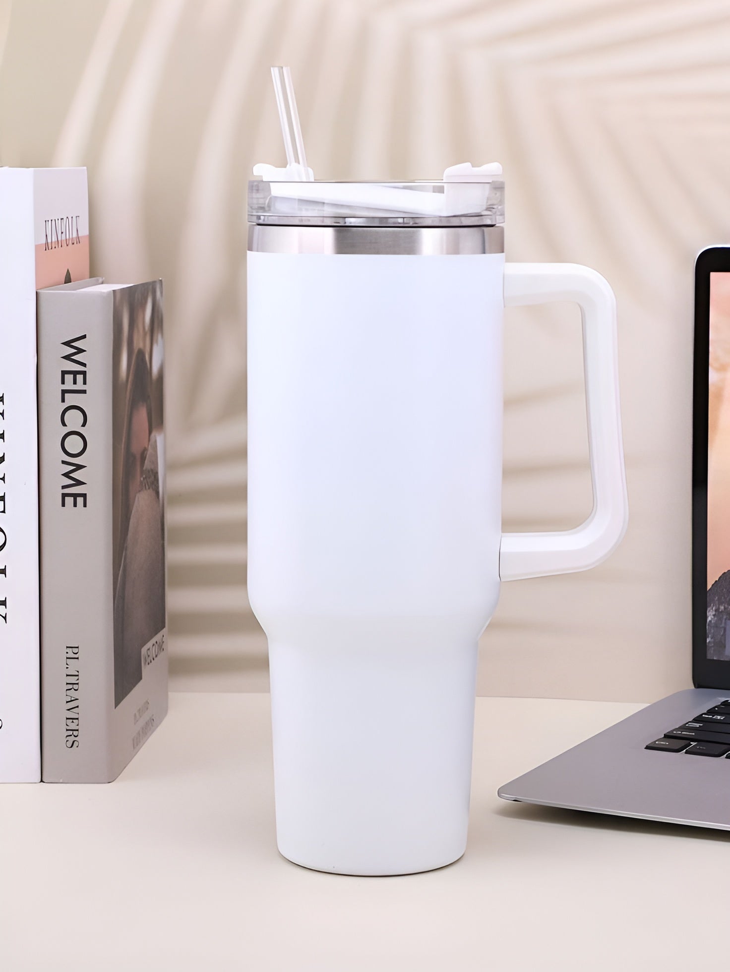 Plain Tumbler - White
