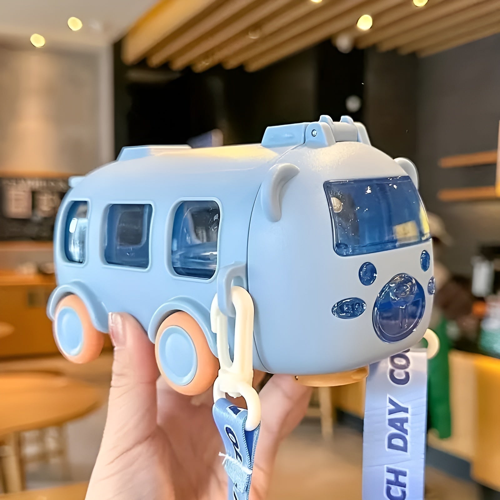 Little Bus Adventure Water Bottle