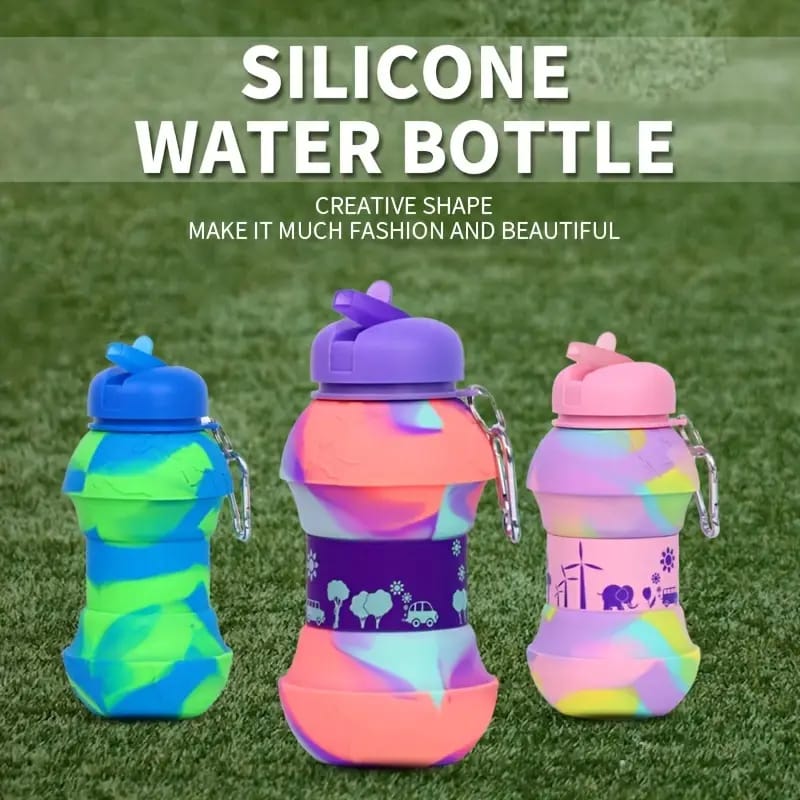 FlexiFun Silicone Water Bottle