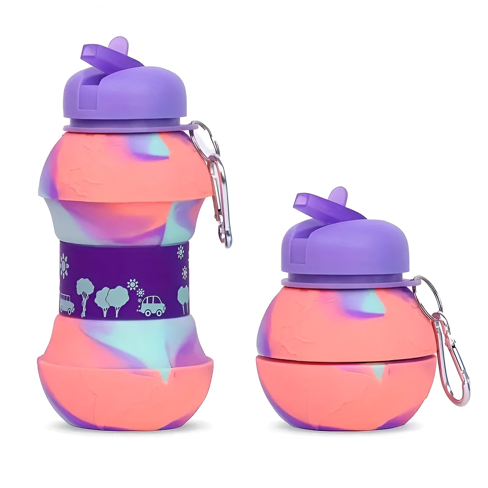 FlexiFun Silicone Water Bottle