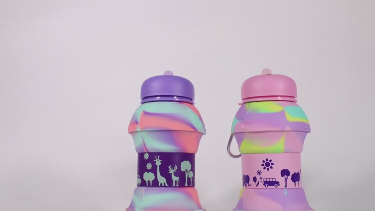 FlexiFun Silicone Water Bottle